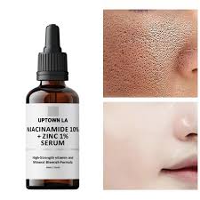 UPTOWN LA Niacinamide 10% + Zinc 1% Radiance Boost Serum Formula for Clear and Glowing Skin