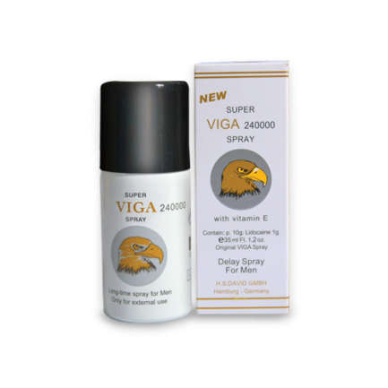 SUPER VIGA 240000 EXTRA STRONG DELAY SPRAY FOR MEN WITH VITAMIN