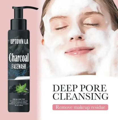 UPTOWN LA Activated Charcoal Face Wash - Detox & Cleanse 100 ML